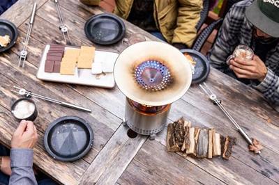 Solo stove mesa xl warmte deflector uit rvs ø 26.9cm