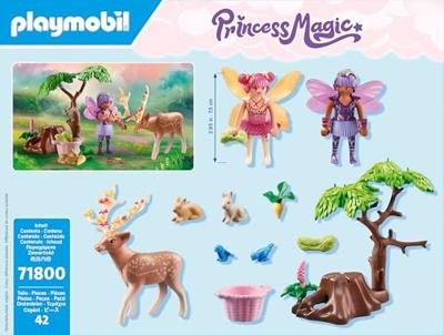 PLAYMOBIL Starter Pack feeën met bosdieren 71800 - thumbnail