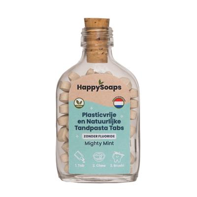 Happysoaps Zonder Fluoride Tandpasta Tabs Happysoaps Zonder Fluoride Tandpasta Tabs