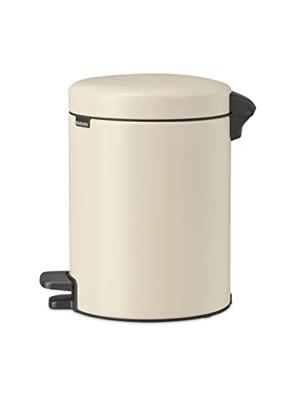 Brabantia pedaalemmer NewIcon 5 liter Soft beige - thumbnail
