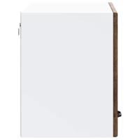 Keukenwandkast Lucca bewerkt hout gerookt eikenkleurig - thumbnail