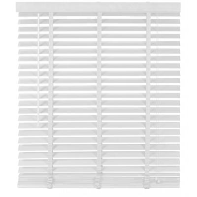 Jaloezie Hout Wit - Hout - 140x130x5cm (BxHxD)