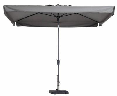 Grote Parasol Delos 200x300 cm Licht Grijs van Madison