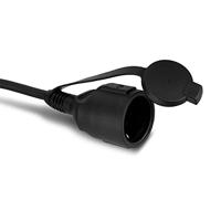 REV – Verlengkabel van 10 m voor buiten – max. 3680 W – IP44 spatwaterdicht – zwart - thumbnail
