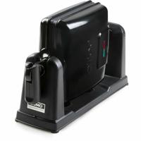 DOMO DO9224W Wafelijzer Controlelampje, Inklapbaar, Anti-aanbaklaag Zwart - thumbnail