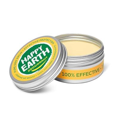 Happy Earth 100% Natural Deo Balm Jasmine Ho Wood
