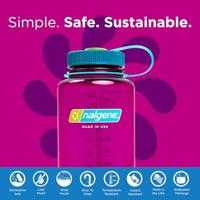 Nalgene Wide Mouth Sustain 1L Drinkfles Eggplant 1L - thumbnail