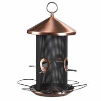 Siena Garden D37192 Vogelvoederzuil Copper Line voor mengvoeder, 31 cm. 1 stuk(s) - thumbnail