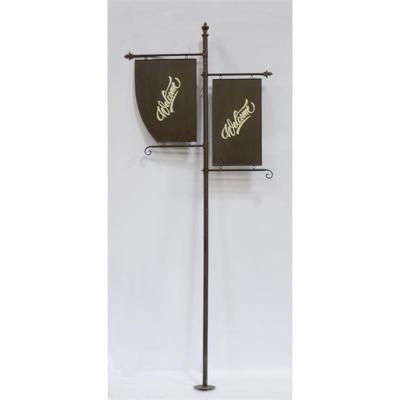 Welkomstbord dubbel 210 x 88 x 3 cm