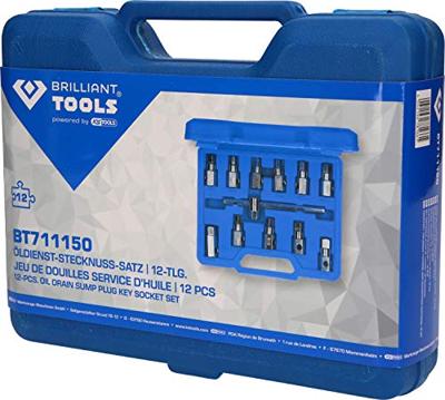 Brilliant Tools BT711150 Olieservice-steekdop, 12-delig