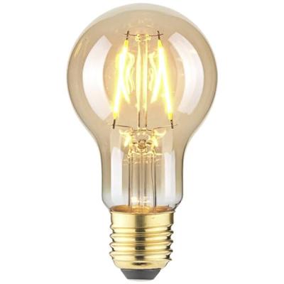 LightMe LM85055 LED-lamp E27 Peer 2.5 W Barnsteen (Ø x h) 60 mm x 108 mm Filament / Retro-LED 1 stuk(s)