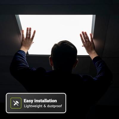 LED Paneel - 62x62 cm - 36 Watt - 4860lm (135lm/W) - 3000K warm wit - Boke Driver - Flikkervrij - UGR22 - 7 jaar garantie LED Paneel - 62x62 cm - 36 Watt - 4860lm (135lm/W) - 3000K warm wit - Boke Driver - Flikkervrij - UGR22 - 7 jaar garantie
