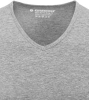 Garage T-Shirt V-neck Slimfit Grey Stretch (art 0202) - thumbnail