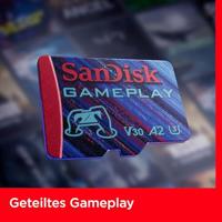 Sandisk MicroSDXC Gameplay 128GB 190MB/130MB V30 U3 A2 - thumbnail