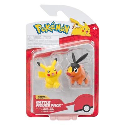 Pokemon Battle Figure Pack - Tepig & Pikachu Pokemon Battle Figure Pack - Tepig & Pikachu