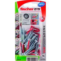Fischer 535478 DuoPower 5 x 25 S PH K NV Plug 25 mm 5 mm 1 set(s) - thumbnail