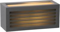 Lucide DIMO - Wandlamp Binnen/Buiten - 1xE27 - IP54 - Antraciet - thumbnail