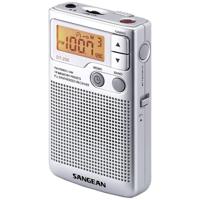 Sangean Pocket 250 Zakradio VHF (FM), Middengolf Zilver - thumbnail