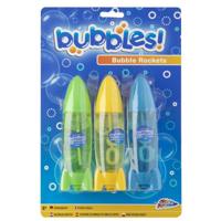 Grafix 3 bellenblaas raketten op kaart - thumbnail