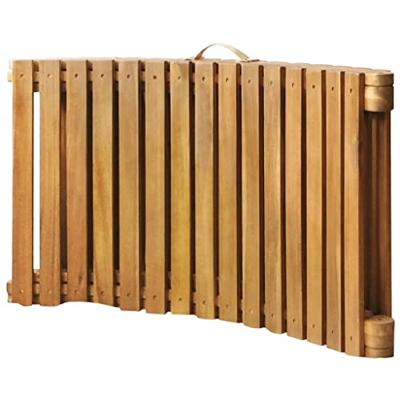 Ligbed massief acaciahout bruin Ligbed massief acaciahout bruin