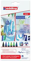Brushpen edding 4200 porselein koele kleuren | 10 stuks - thumbnail