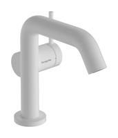 Hansgrohe Tecturis S 110 Fine CoolStart ééngreeps wastafelmengkraan met PushOpen, mat wit - thumbnail