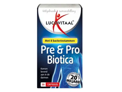 Lucovitaal Pre & Pro Bioticomel capsules Lucovitaal Pre & Pro Bioticomel capsules