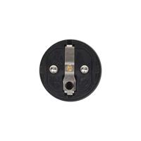 Pro+ Schuko Stekker Zwart - thumbnail