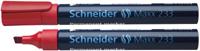 Schneider Marker permanent 233 beitel rood 10st - thumbnail
