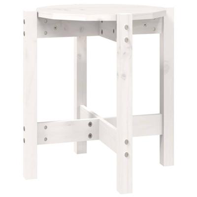Salontafel 42,5x45 cm massief grenenhout wit Salontafel 42,5x45 cm massief grenenhout wit