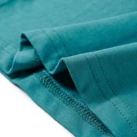 Kindershirt met lange mouwen tijgerprint 92 donkerzeeblauw - thumbnail