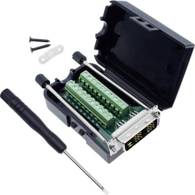 Quadrios 2001C224 DVI-connector Stekker, recht Aantal polen: 20 Zwart 1 stuk(s)