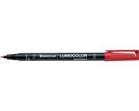 Viltstift staedtler ohp lumo sf 313 perm rood | 10 stuks - thumbnail