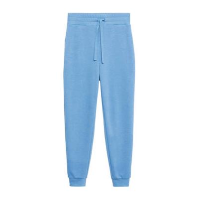 Mango high waist straight fit joggingbroek lichtblauw Mango high waist straight fit joggingbroek lichtblauw