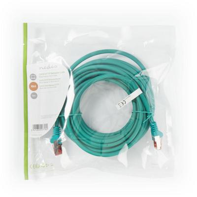 Nedis CAT6-kabel | RJ45 Male naar RJ45 Male | S/FTP | 7.50 m | Groen | 1 stuks - CCGP85221GN75 CCGP85221GN75