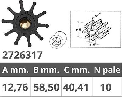 CEF500317 - OMC COBRA-Impeller Bombardier