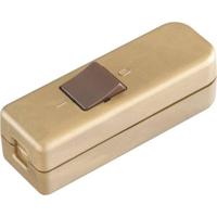 Bachmann 924050 Snoerschakelaar Goud 1 stuk(s) - thumbnail