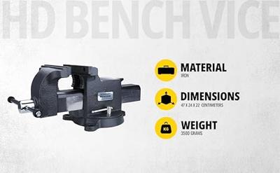 Bankschroef Stanley FatMax 150 mm 1-83-068 - thumbnail