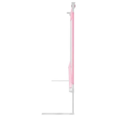 VidaXL Bedhekje peuter 180x25 cm stof roze