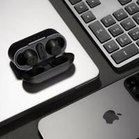 JLab Epic Lab Edition Smart Active Noise Cancelling oordopjes met hybride dubbele drivers, Bluetooth LE Audio, ruimtelijke audio, 56+ uur speeltijd, IP55 echte draadloze oordopjes, draadloos of USB-C - thumbnail