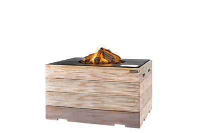 Cocoon vuurtafel nice&nasty hoog rechthoek antraciet