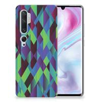 Xiaomi Mi Note 10 Pro | TPU Hoesje | Abstract Green Blue - thumbnail