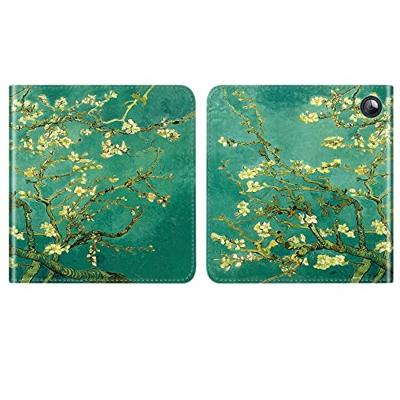 Lunso - Luxe sleepcover stand hoes - Kobo Sage (8 inch) - Van Gogh Amandelbloesem