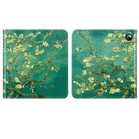 Lunso - Luxe sleepcover stand hoes - Kobo Sage (8 inch) - Van Gogh Amandelbloesem - thumbnail