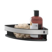 Douchemand Hoek Tiger Cooper 21 cm Zwart / RVS Geborsteld - thumbnail