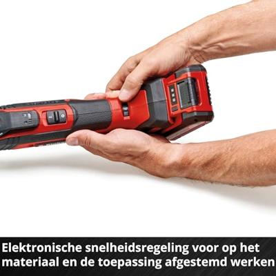 Einhell Professional TP-MG 18 Li BL 4465190 Multifunctioneel accugereedschap Brushless, Zonder accu, Zonder lader, Incl. accessoires Aantal meegeleverde accus: