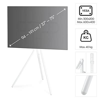 Hama TV-Standaard Schildersezel voor Beeldscherm Wit Hama TV-Standaard Schildersezel voor Beeldscherm Wit