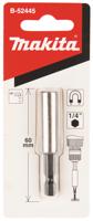 Makita Accessoires bithouder magnetisch 1/4"x60mm - b-52445 - b-52445 - thumbnail