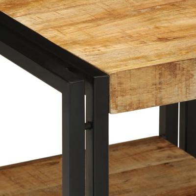 Salontafel Bruin 40 x 40 x 38 cm Massief Mango Hout
