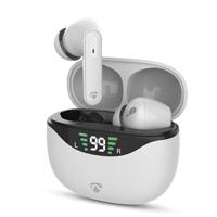 Volledig Draadloze Oordopjes | ANC (Active noice Cancelling) | Bluetooth® | Maximale batterijduur: 30 uur | Aanraakbediening | Charging case | Draadloze oplaadcase | Ingebouwde microfoon | Ondersteuning voor spraakbesturing | Wit - thumbnail